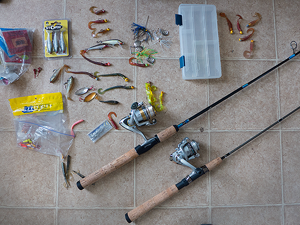 bass fishing equipment