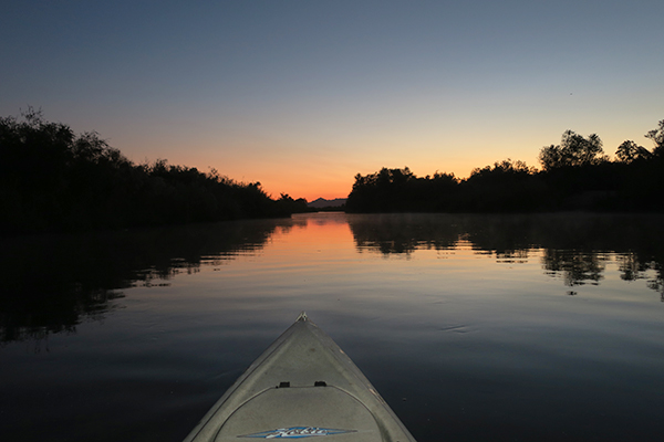 Sunrise Kayak Fishing - On The Water