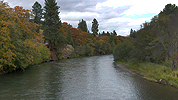 The Klickitat River in southwest Washington