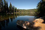 Goose Lake in the Gifford Pinchot National Forest Washington