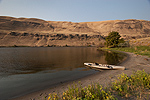 Kayak fishing on the John Day River