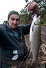 Kayak fishing for Coho salmon on the Klickitat River