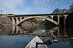 Kayak fishing for salmon on the Klickitat River