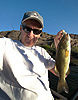 Kayak fishing for smallmouth bass on Lake Celilo