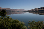 Kayak fishing on Lake Celilo