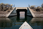 Entrance to the Columbia River from a riverside pool