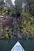 A small waterfall at Northwest Reservoir