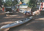 Pacific Northwest kayak fish camp