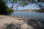 The Hobie Quest kayak on a Columbia River beach near Rowena, Oregon