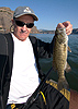 Smallmouth bass caught from the kayak on the Columbia River