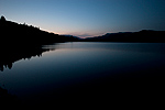 Early morning kayak fishing at Rowland Lake