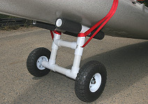 Cradle dolly using two straps