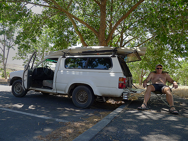 John Day River fish camp