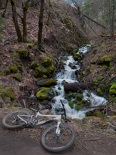 A snowmelt creek in the Cascade Mountains