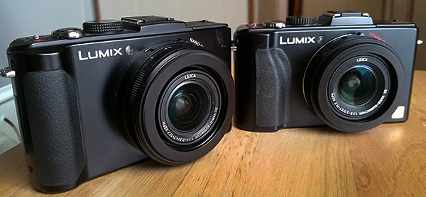 Panasonic Lumix camera failures. LX5 has faulty control wheel, LX7 has OIS system failure