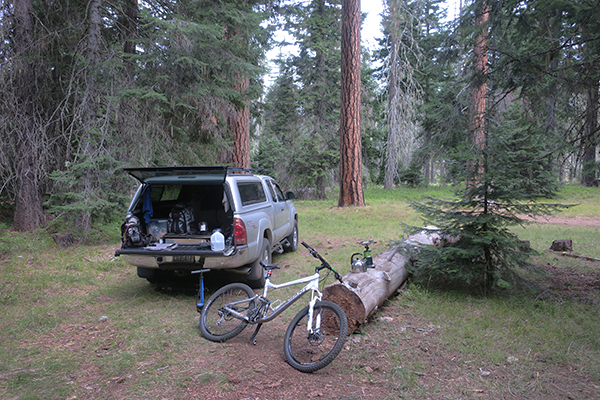 watermanatwork.com mountain bike camp in the Cascade Mountains