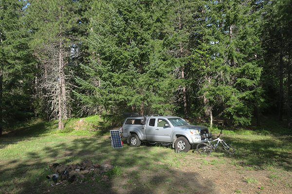 MTB camp Cascade Mts