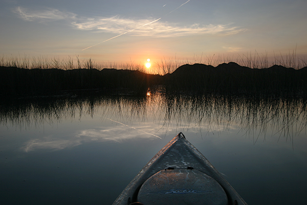 Colorado River sunrise