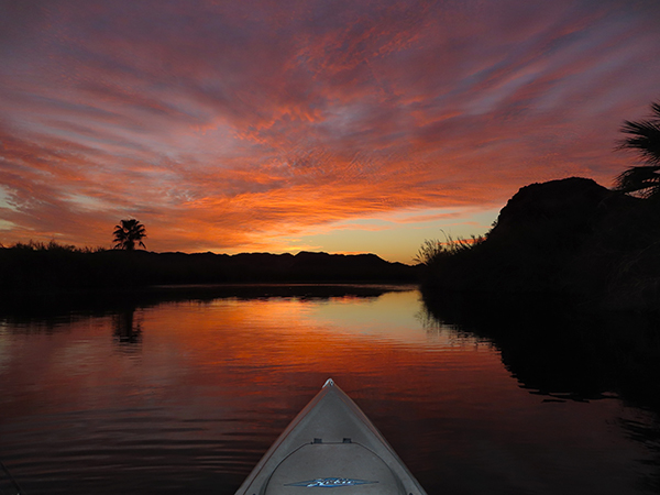 Colorado River sunrise