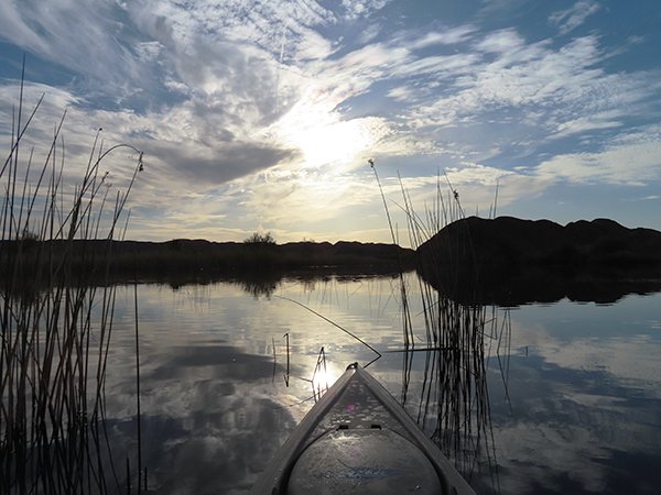 High clouds over the Colorado River