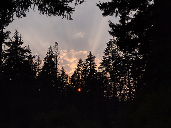 Sunset Cascade Mtns