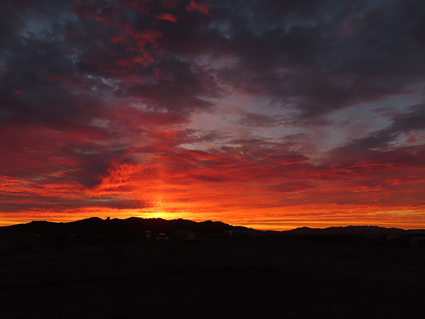 Desert sunrise 12-27-22