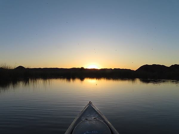 Colorado River sunrise