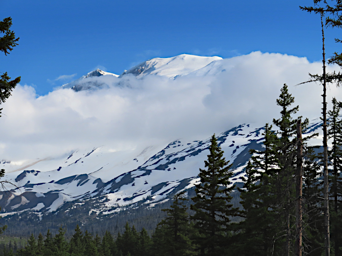 Cloudy Mt. Adams