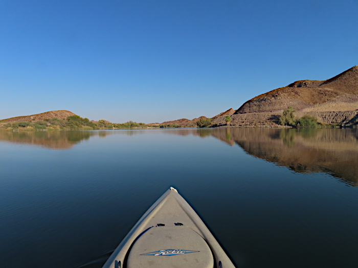 Perfect kayak fishing conditions