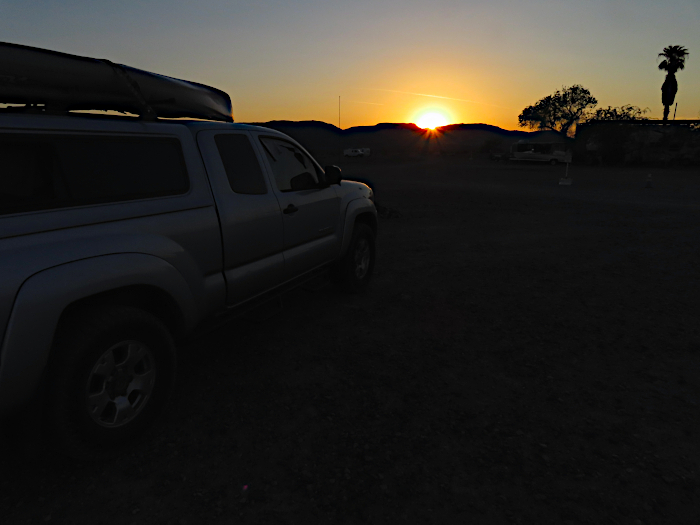 Desert sunset