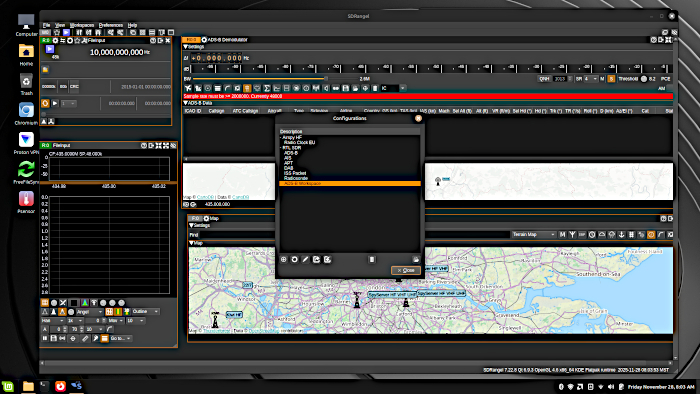 SDRangel load config file