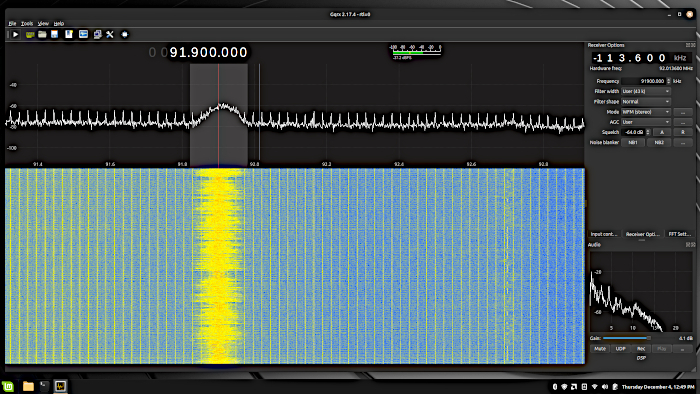 Gqrs-sdr broadband FM
