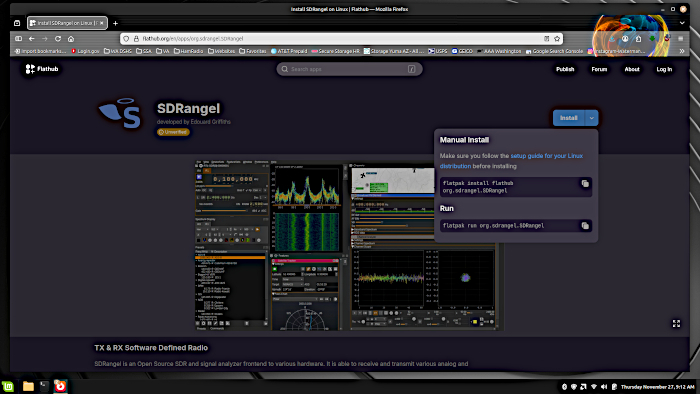 SDRangel on Flathub